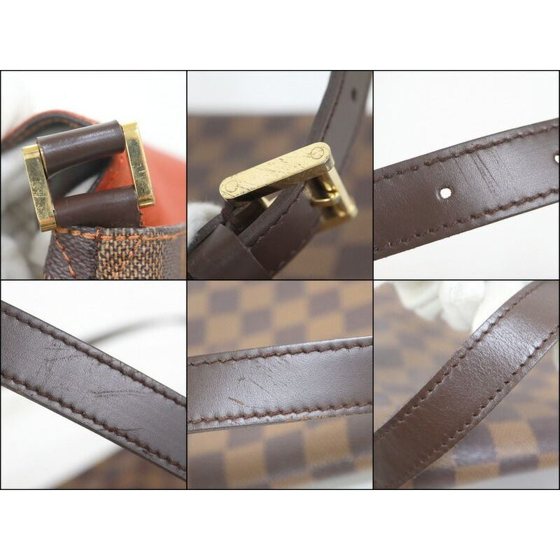 Louis Vuitton Musette Shoulder Bag Damier Ebene Evenue — view 8