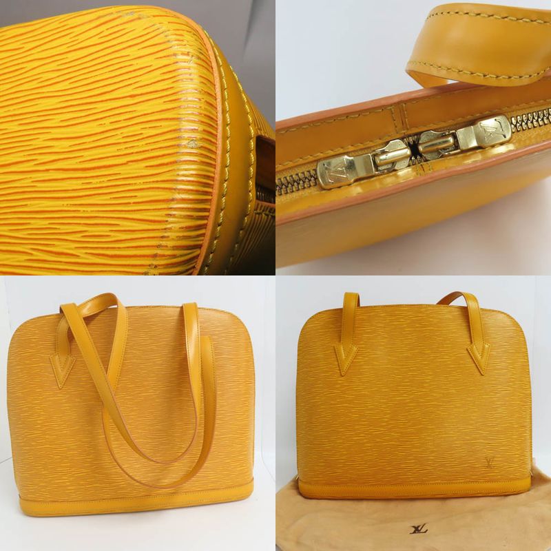 Louis Vuitton Ryu Sac M52289 Epi Tassili Yellow Shoulder Bag Gold