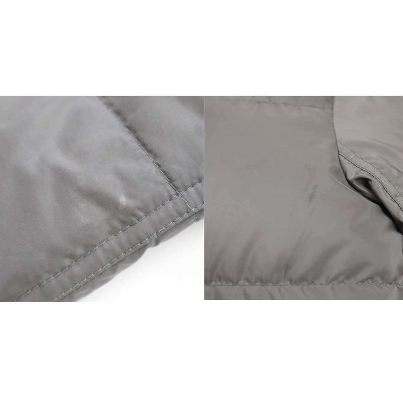 Prada Fur Down Coat 29e117 106o Gray 40