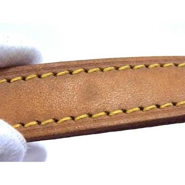 Louis Vuitton Leather Bag Shoulder Strap Crossbody Brown — view 5