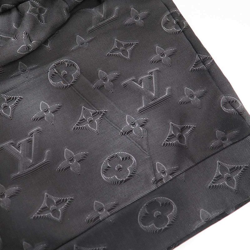 Louis Vuitton 21ss 3dmonogram Pullover Sweatshirt Hoodie Ihn Hky24w Black M