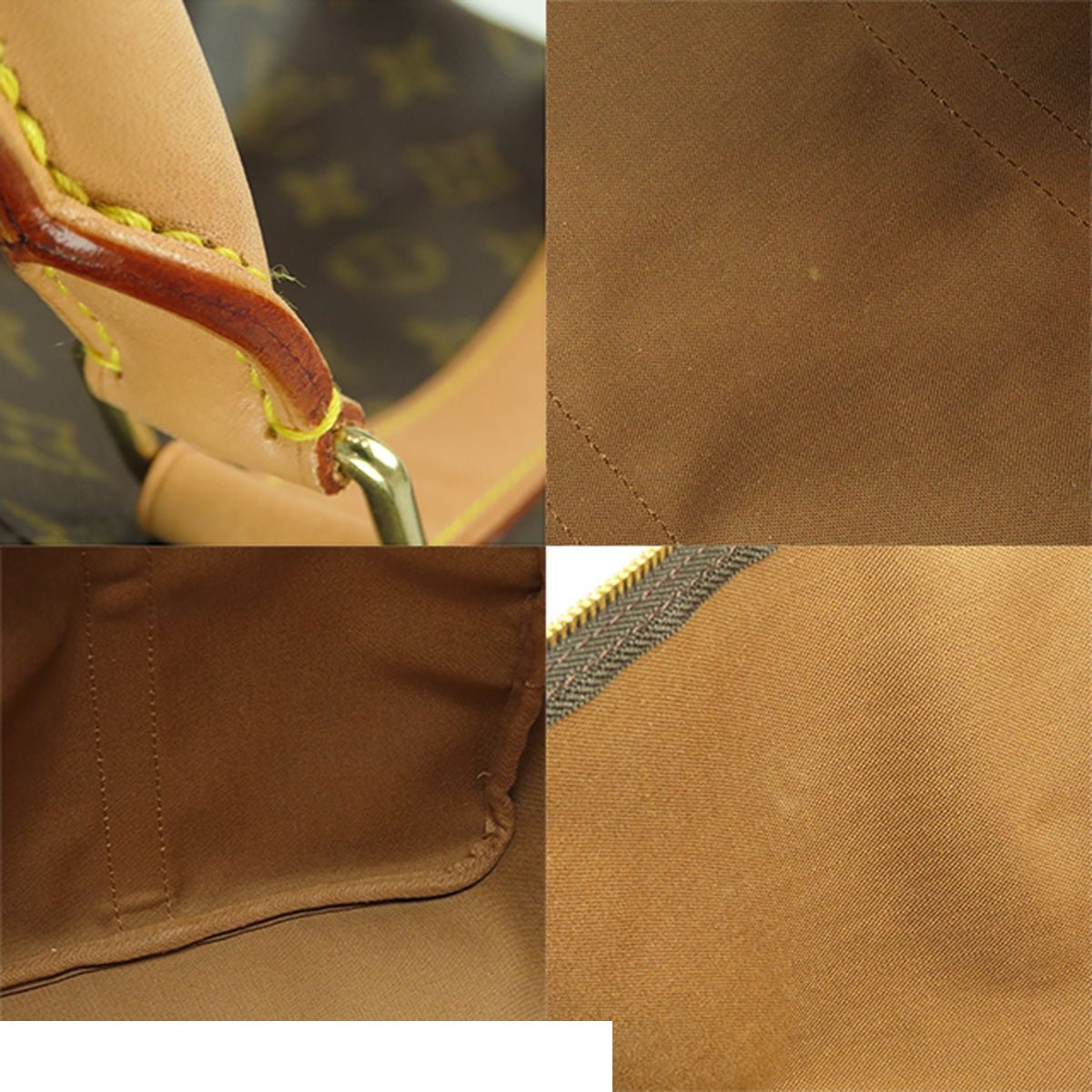 Louis Vuitton Keepall Bandouliere 60 Brown Monogram Canvas 2-Way Boston Bag — view 8