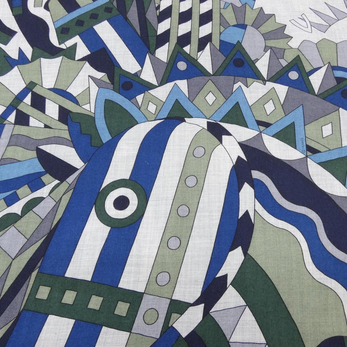 Hermes Stole Silk Cashmere — view 4