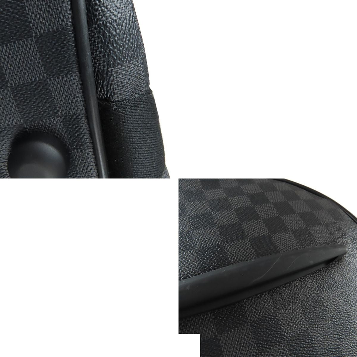 Louis Vuitton Neo Eole 55 Black Damier Graphite Canvas 2-Way Boston Bag — view 8