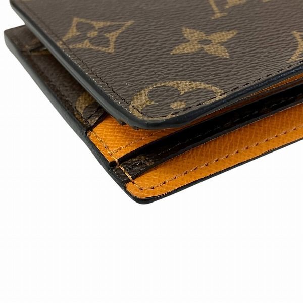 Louis Vuitton Monogram Macassar Portefeuille M82538 Bifold Wallet Card Case