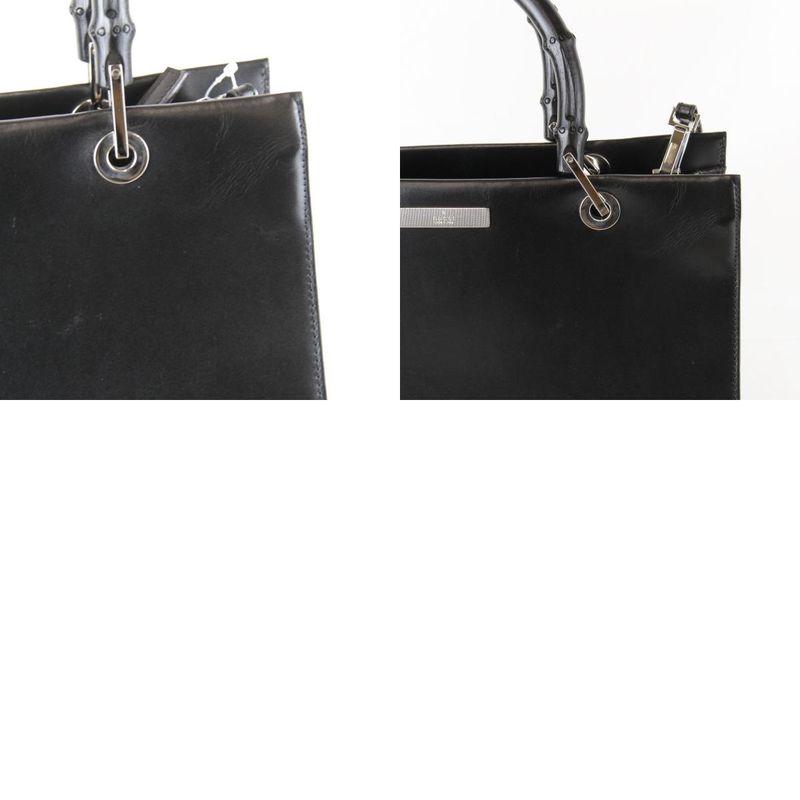 Gucci 002-1016 200047 Shoulder Bag 2way Bamboo Handbag Leather Women