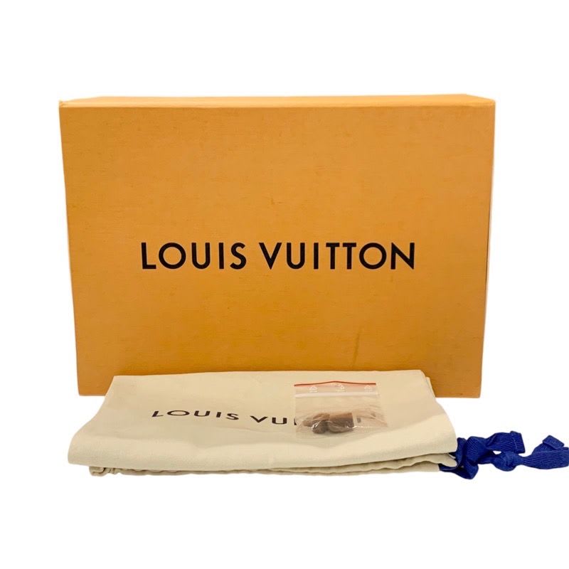 Louis Vuitton Lock It Line Sandals Shoes Leather Brown Gold Lvhardware Strap