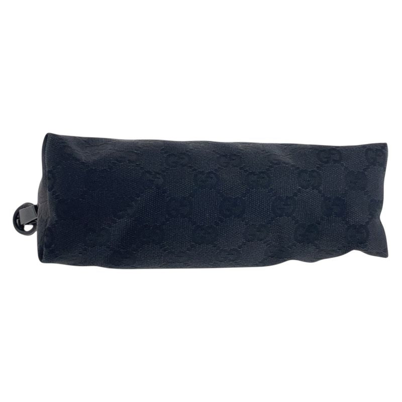Gucci Black GG Canvas 103399 Handbag Accessory Pouch Women 504643