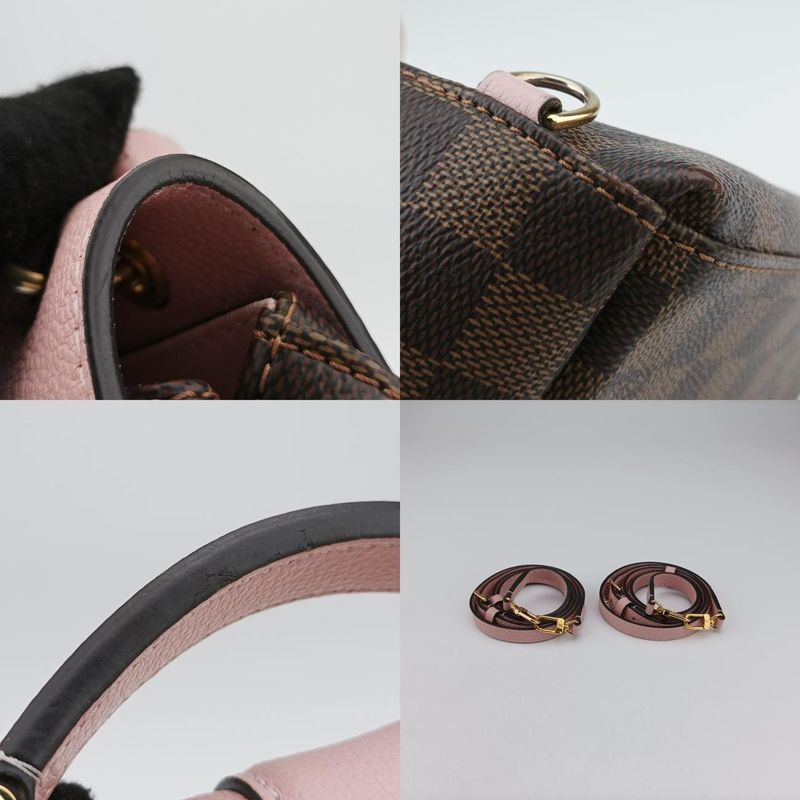 Louis Vuitton Daypack Clapton Ebène X Magnolia Monogram Canvas And Calfleather