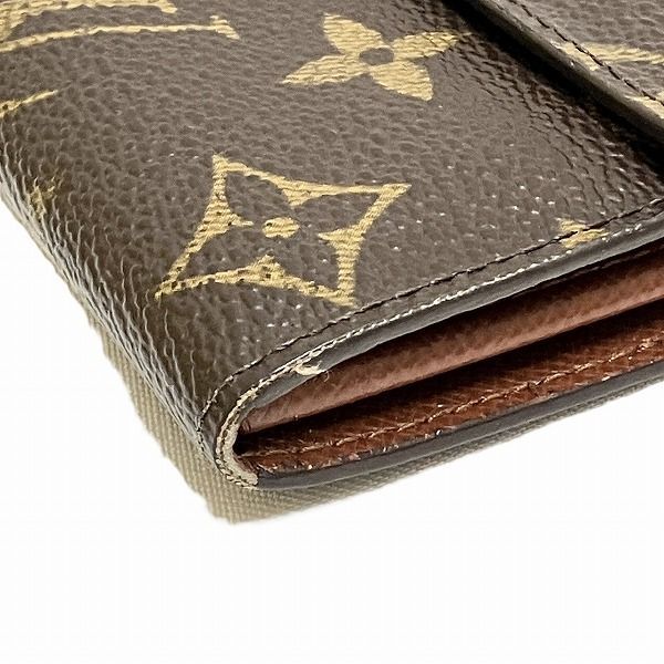 Louis Vuitton Monogram Pochette Porte Monet Cles Di M61725 Long Wallet Bifold