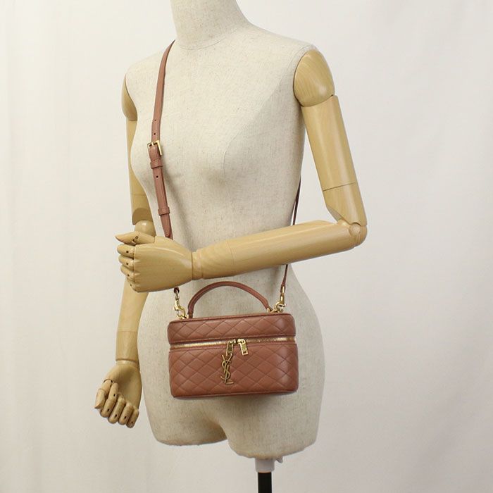 Saint Laurent Vanity Bag Gaby 766731 Crossbody Shoulder Bag Leather Women