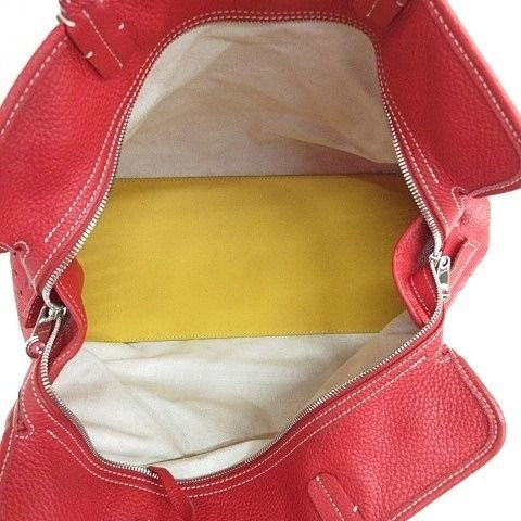 Goyard Goyardine Sac Chien Hardy PM Tote Bag Pet Carrier Purse & Pouch Red