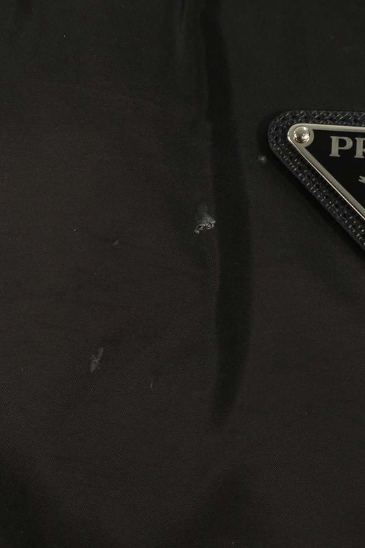 Prada Sgh073 Triangle Logo Plate Down Jacket Men's M