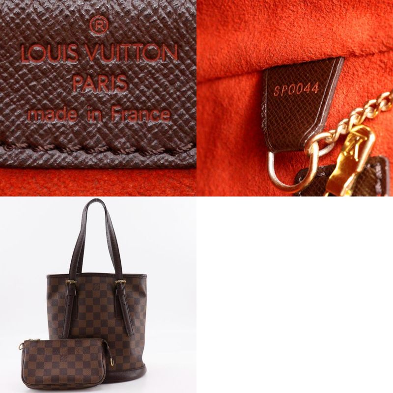 Louis Vuitton Marais Bucket Shoulder Bag N42240 Damier Canvas Brown Sp0044