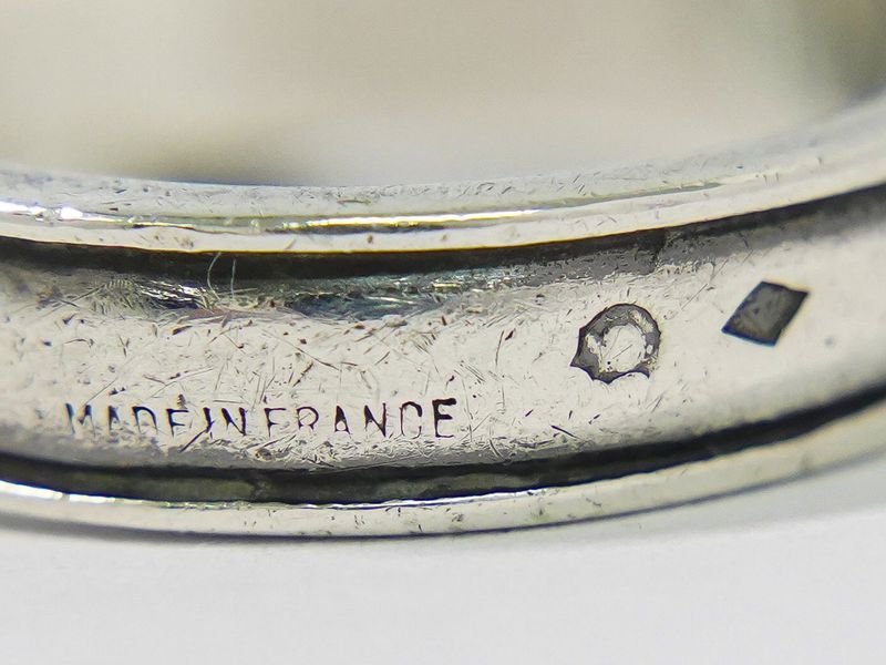 Authentic Hermes Santure Belt Motif 925 Ring No 12.5 Silver Accessories Jewelry