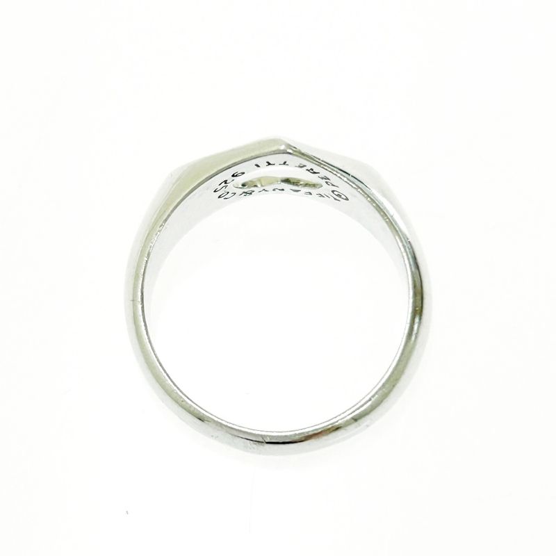Tiffany & Co Silver Open Heart Ring 3.4g 925 Engraved 464295 Ring
