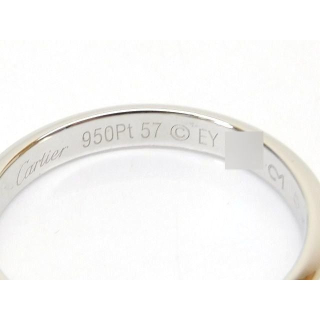 Cartier Platinum Ring — view 4