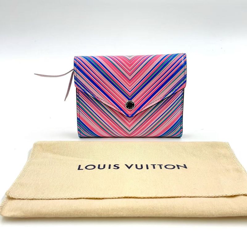 Louis Vuitton Portefeuille Victorine Epi Tropical Leather Multicolor Wallet