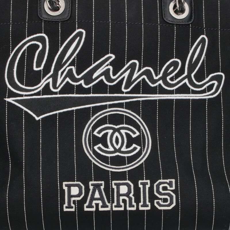Chanel Deauville Coco Embroidered 2-way Tote Bag For Men