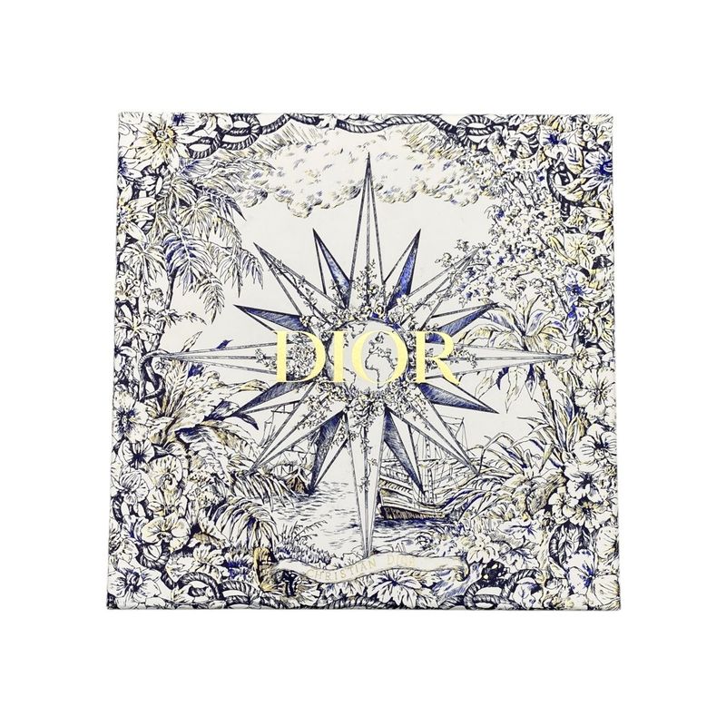 Christian Dior Scarf Canage 31can205i005 Logo Cashmere Wool Pink White Christian