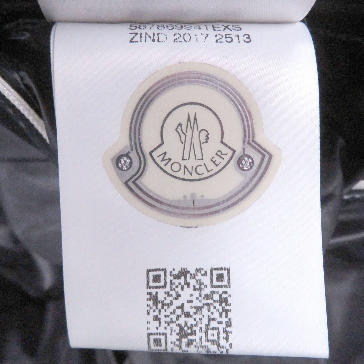 Bvlgari Moncler Blier Giubbotto Logo Patch Hooded Down Jacket Navy 2 — view 12