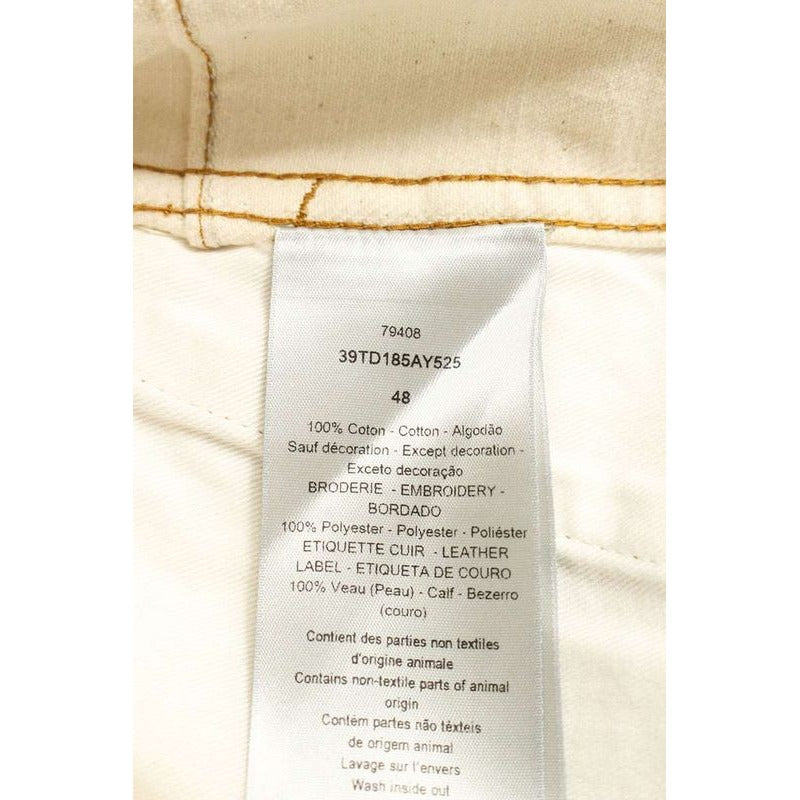 Dior Denim Tears 39 Td185 Ay525 Stitch Design Painter Pants — view 3