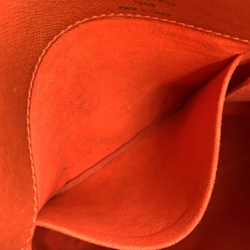 Louis Vuitton Musette Damier Ebene Damier Ebene Leather × PVC Brown Shoulder