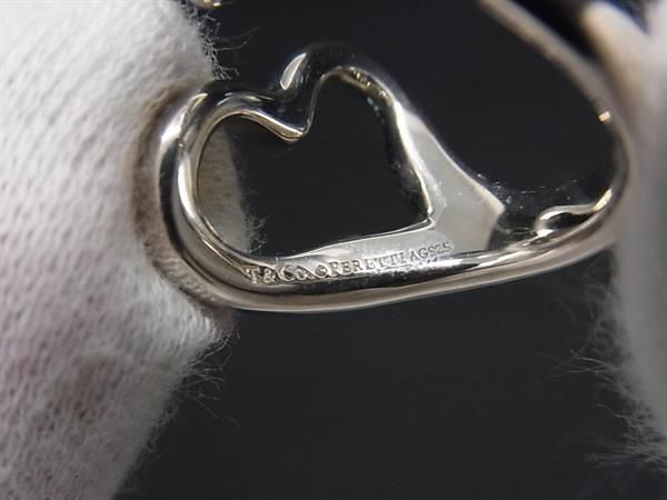 Tiffany & Co Tiffany & Co Elsa Peretti Open Heart Sv925 Ring Accessory Approx