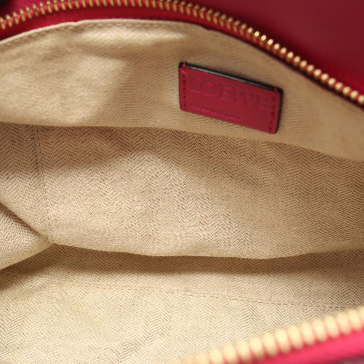 Loewe Handbag Puzzle Bag Pink Purple Leather — view 9