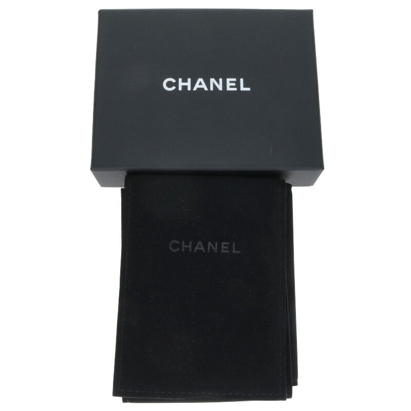 Chanel Coco Mark Silver Necklace Women