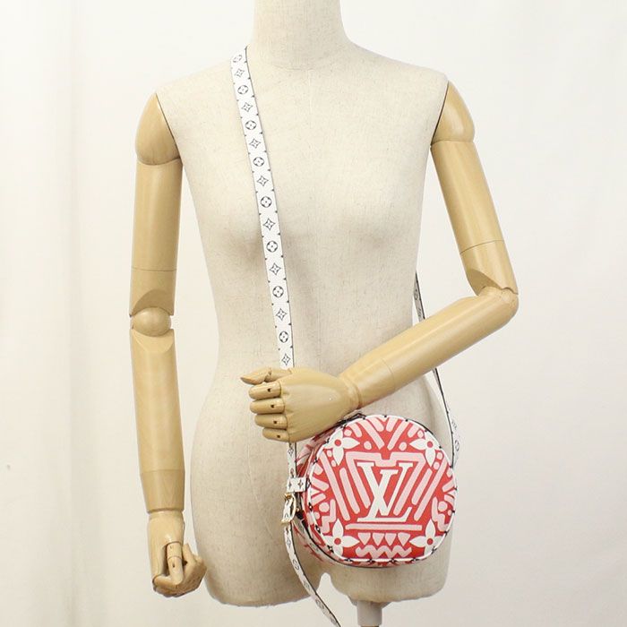 Louis Vuitton Bois Chapeau Suple LV Crafty N45364 Crossbody Shoulder Bag PVC