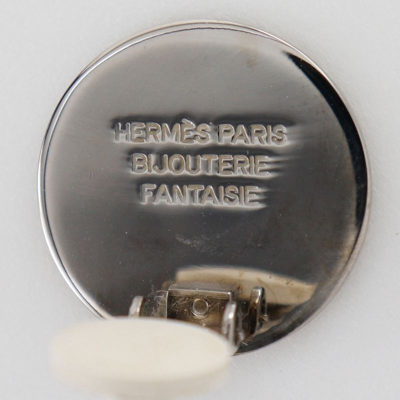 Hermes Serie Bijouterie Fantaisie Metal Ladies 4.8g Earrings