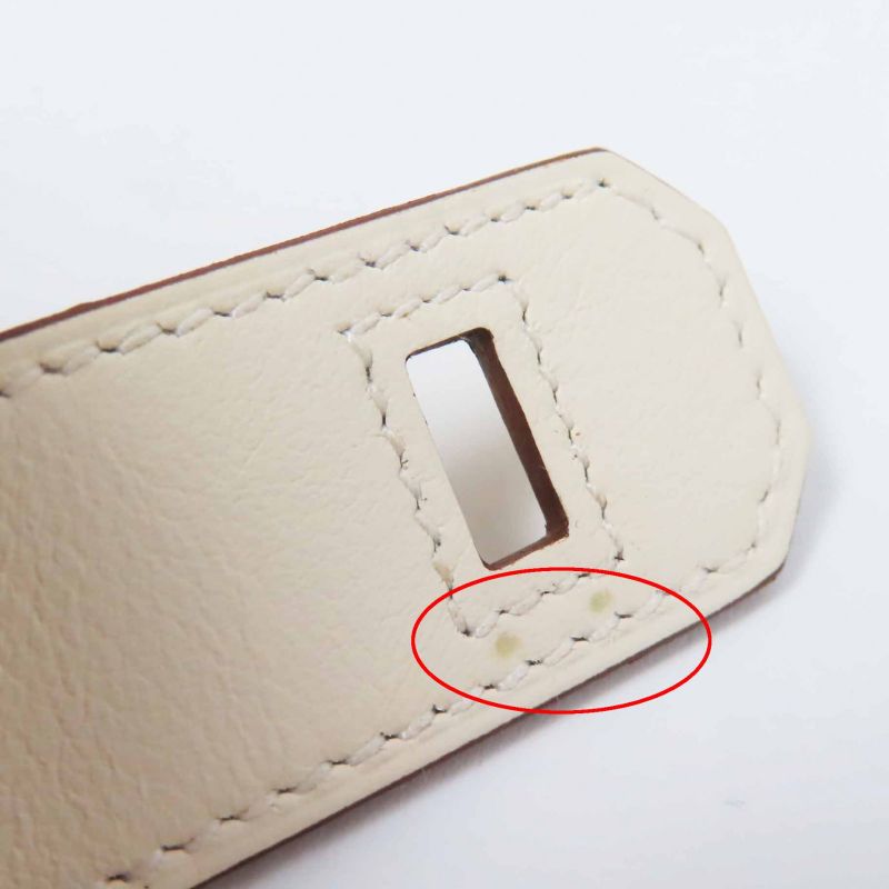 Hermes Kelly Twist PM Rose Gold Hardware Bracelet Swift Nata T2 B Engraved Box