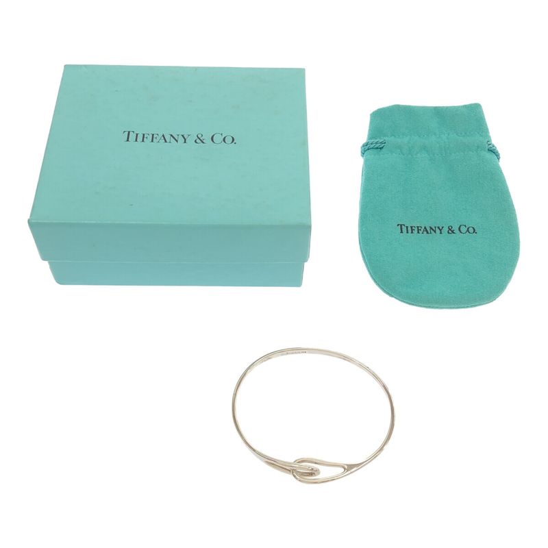 Tiffany & Co Tiffany & Co Double Loop Bangle Bracelet Accessory Sv925 Silver