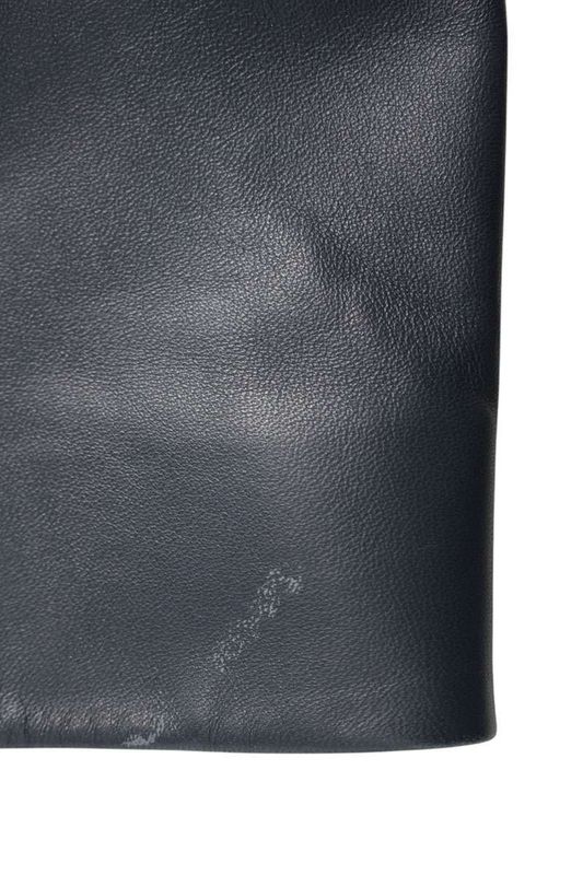 Prada Ups604 S231 13CR Gabardine Nappa Leather Jacket Men's 48