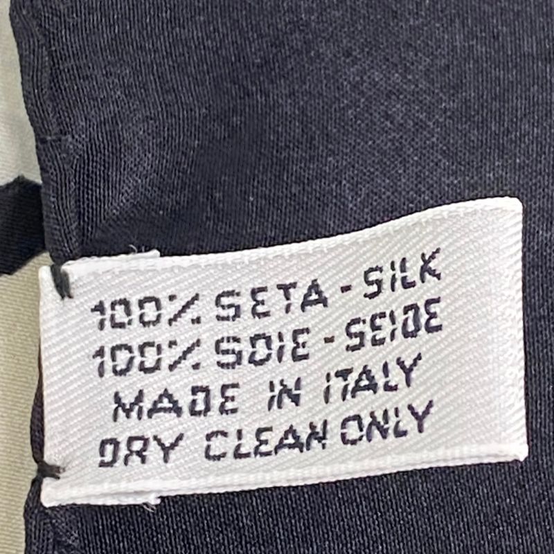 Chanel Large Scarf Silk Cashmere Black 95x95cm (37.40in)