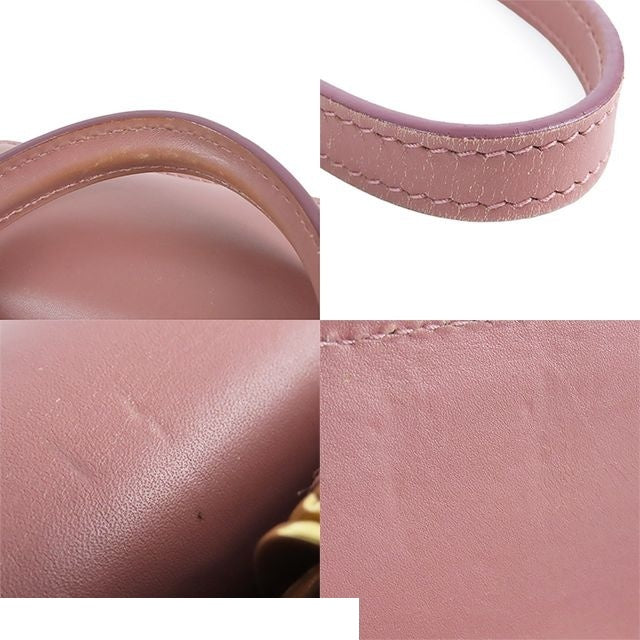 Dolce & Gabbana Sicily 62 Pink Leather Top Handle 2-Way — view 8