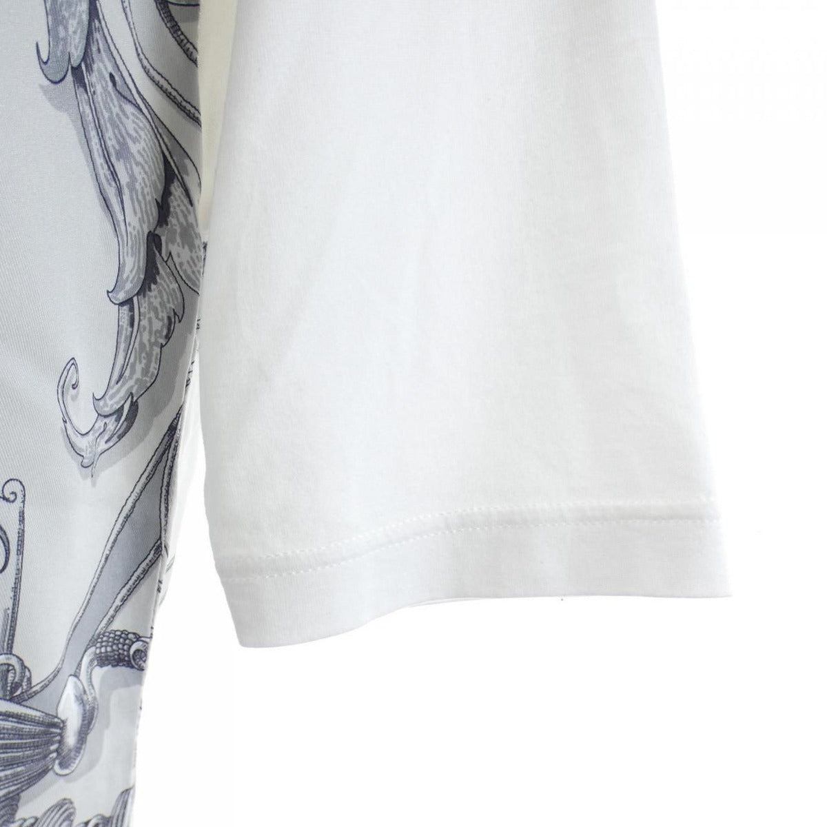 Hermes T-Shirt White Gray — view 6