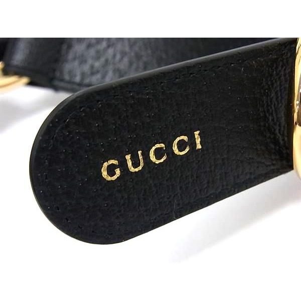 Gucci Interlocking Small Pet Harness for Dogs Pet Supplies Leather Black Pet — view 6