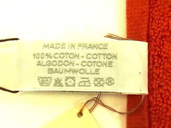 Hermes Stearns 100% Cotton Face Towel Hand Towel Women Orange Fc0066