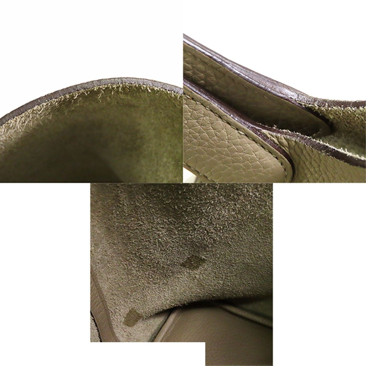 Hermes Picotin Lock MM Sage Silver Taurillon Handbag — view 8