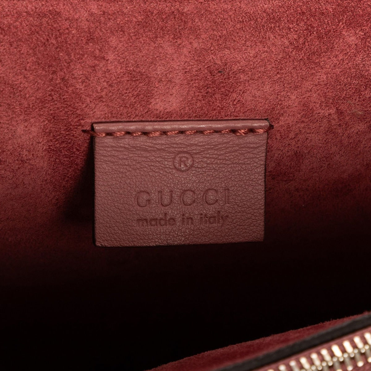 Gucci Blooms Dionysus Beige Burgundy Supreme Canvas Shoulder Bag — view 10