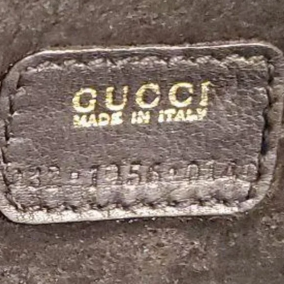 Gucci GG Horsebit Mini Bag Vanity Cosmetic Pouch Case Leather Black