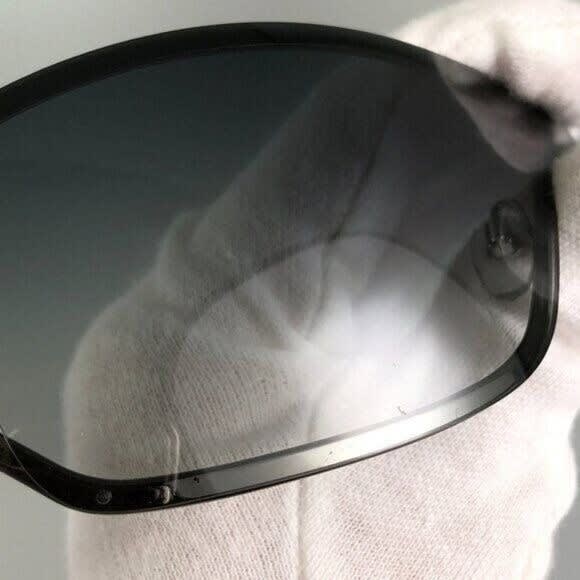 Chanel CC Logo Rhinestone Camellia Sunglasses Shield Gradient Swarovski Crystal