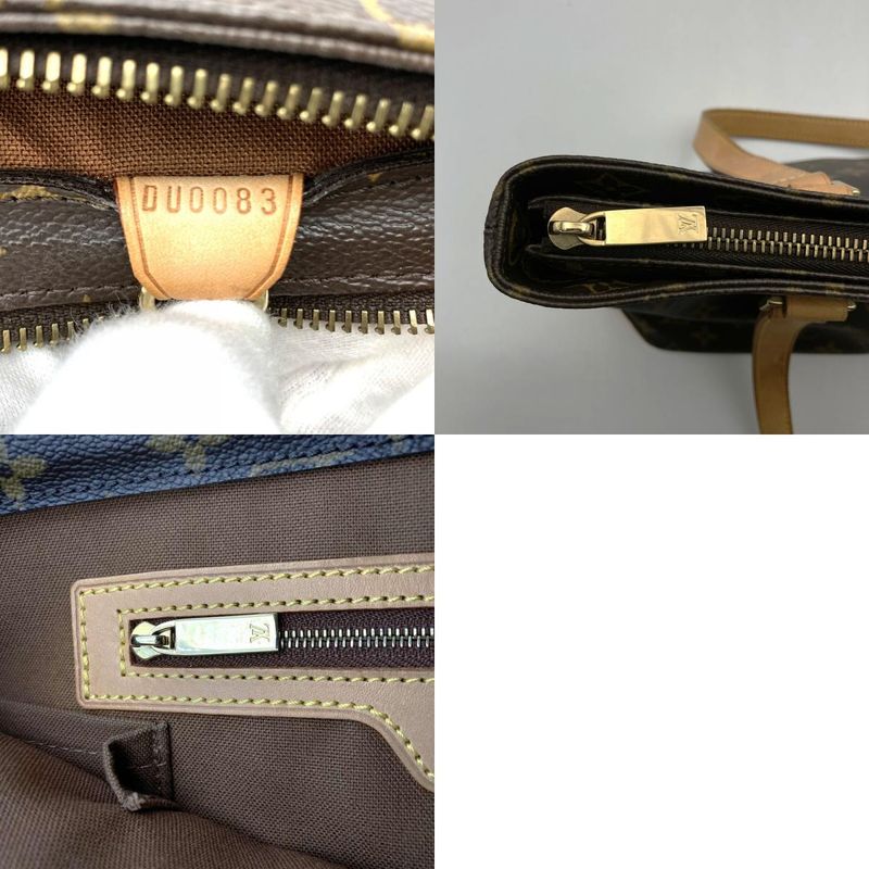 Louis Vuitton M51148 Cabas Piano Tote Bag Monogram Brown Women