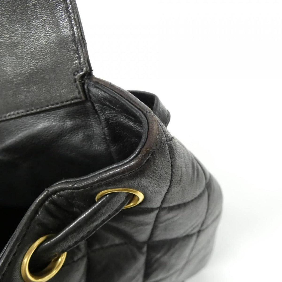 Chanel Vintage Backpack Black — view 9