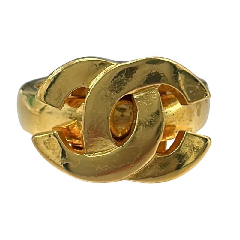 Chanel Coco Mark Camelia Ring