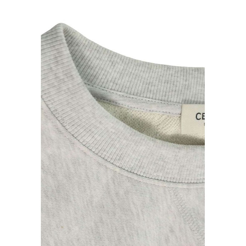Celine Ry0 S1510 Z Front Logo Cotton Sweatshirt — view 3
