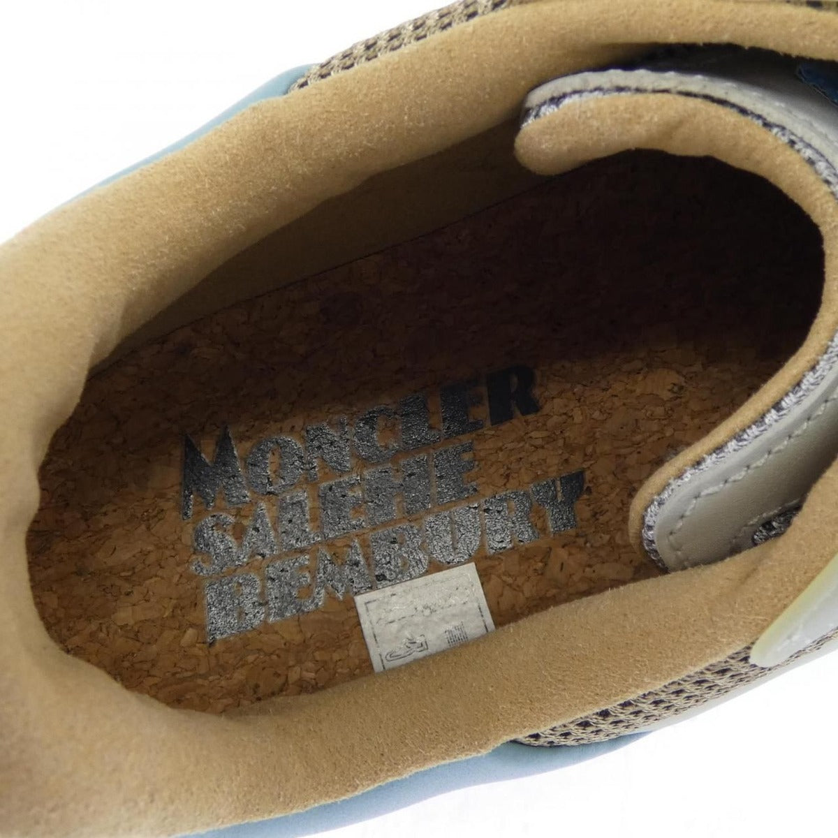 Moncler Sneakers Beige 41 Blue Orange Pink — view 6