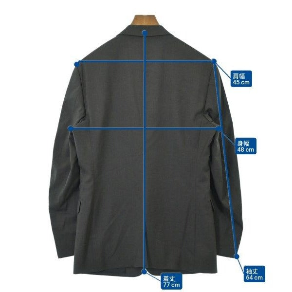 Prada Tailored Jacket Wool Gray — view 6